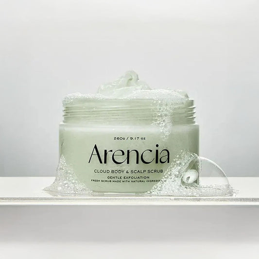 ARENCIA | Fresh Cloud Body & Scalp Scrub Geranium & Primrose