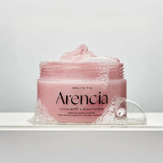 ARENCIA | Fresh Cloud Body & Scalp Scrub Lavender & Pear
