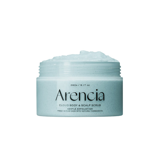 ARENCIA | Fresh Cloud Body & Scalp Scrub French Mint & Lily