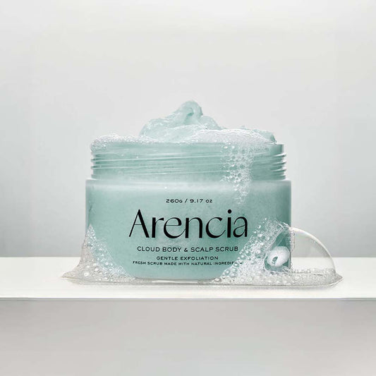 ARENCIA | Fresh Cloud Body & Scalp Scrub French Mint & Lily
