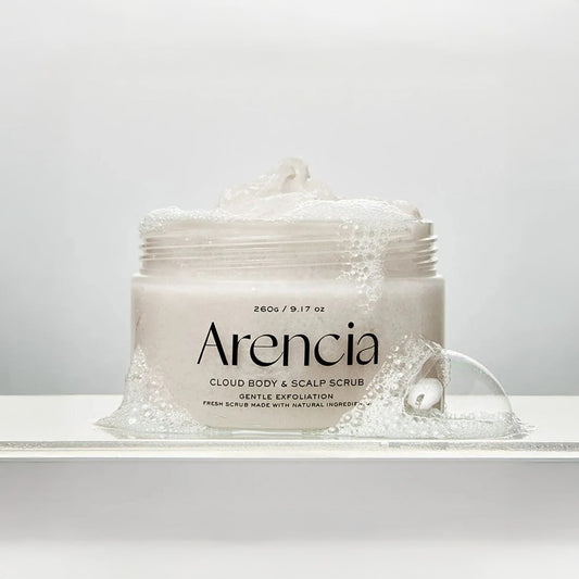ARENCIA | Fresh Cloud Body & Scalp Scrub White Tea & Neroli