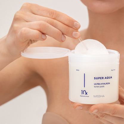 MISSHA | Super Aqua Ultra Hyalron Toner Pads